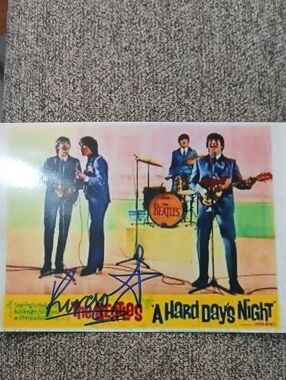 Ringo Starr Autograph